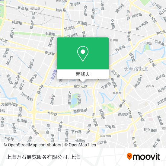 上海万石展览服务有限公司地图