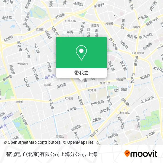 智冠电子(北京)有限公司上海分公司地图