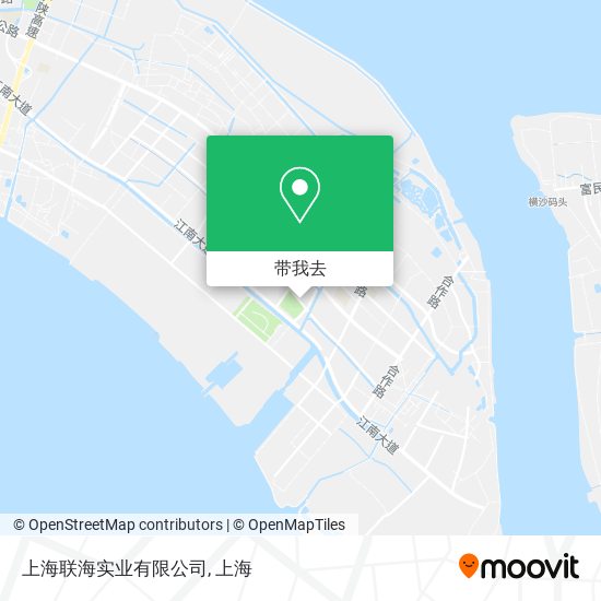 上海联海实业有限公司地图