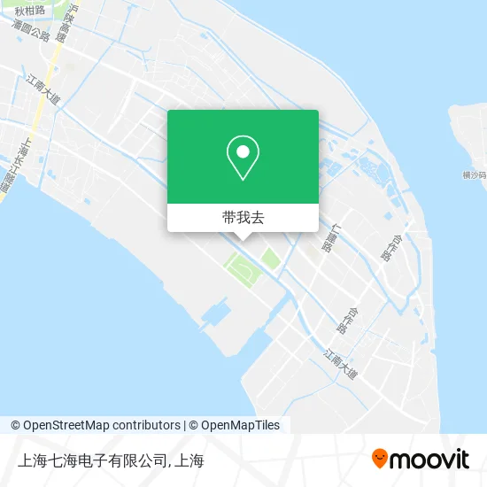 上海七海电子有限公司地图