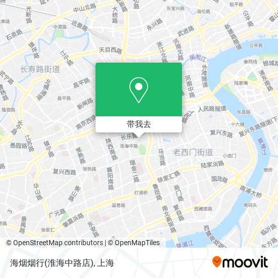 海烟烟行(淮海中路店)地图