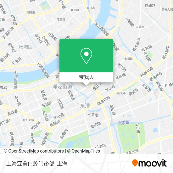 上海亚美口腔门诊部地图
