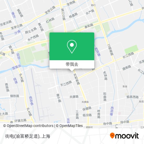 街电(渝富桥足道)地图