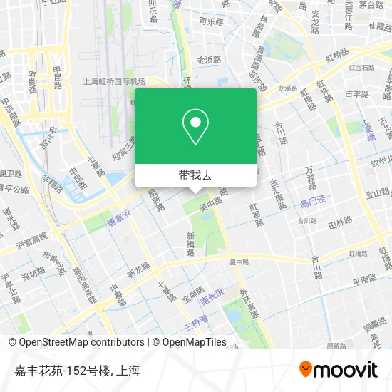 嘉丰花苑-152号楼地图
