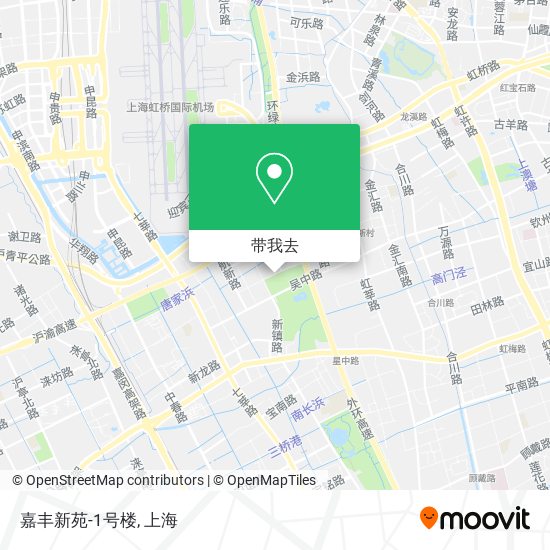 嘉丰新苑-1号楼地图