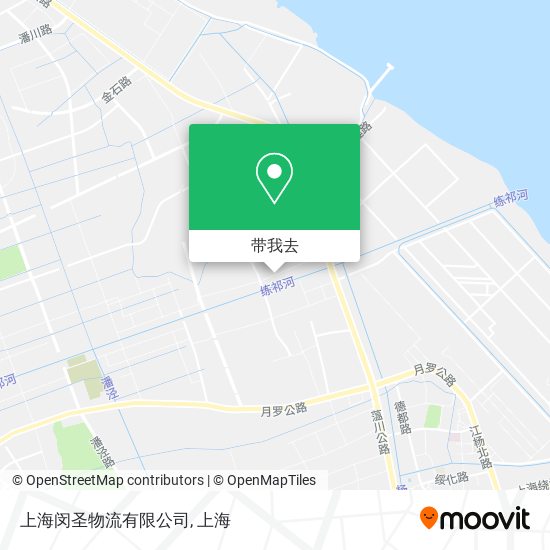 上海闵圣物流有限公司地图