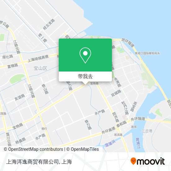 上海洱逸商贸有限公司地图