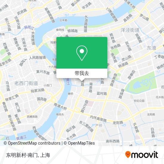 东明新村-南门地图