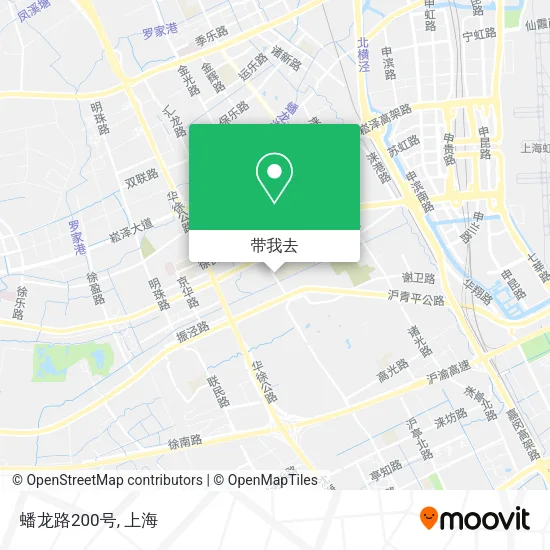 蟠龙路200号地图