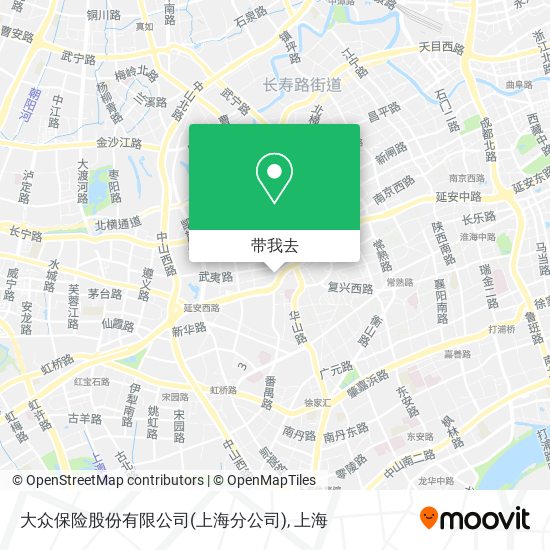 大众保险股份有限公司(上海分公司)地图