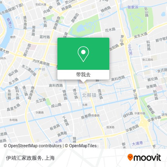 伊靖汇家政服务地图