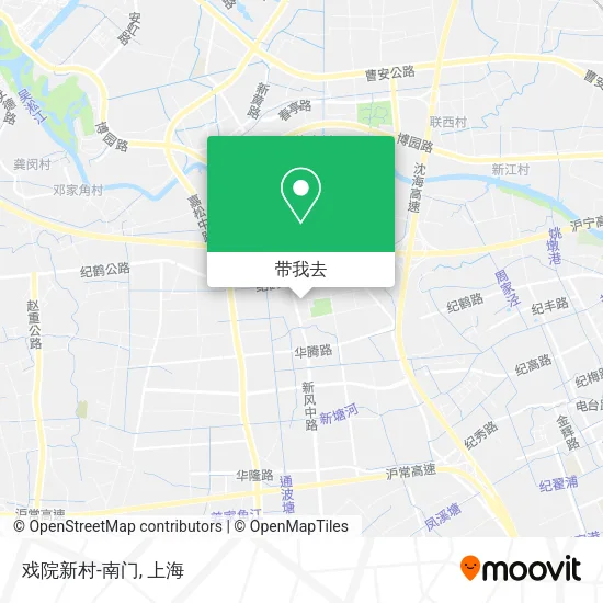 戏院新村-南门地图