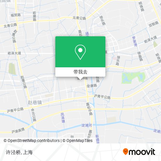 许泾桥地图