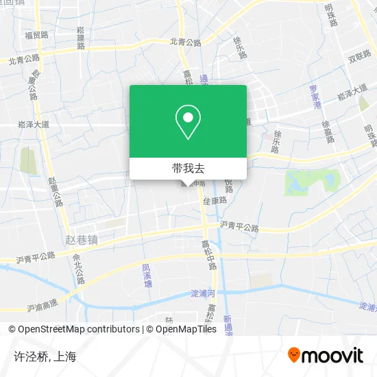 许泾桥地图