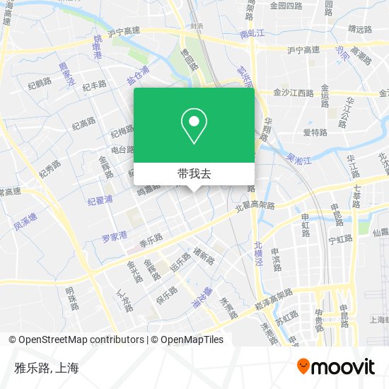 雅乐路地图