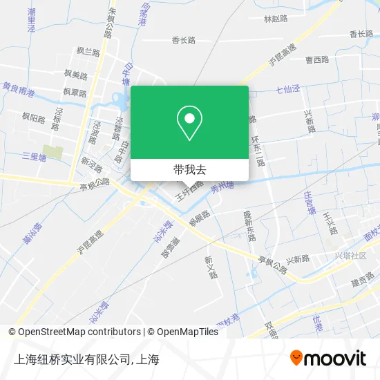 上海纽桥实业有限公司地图