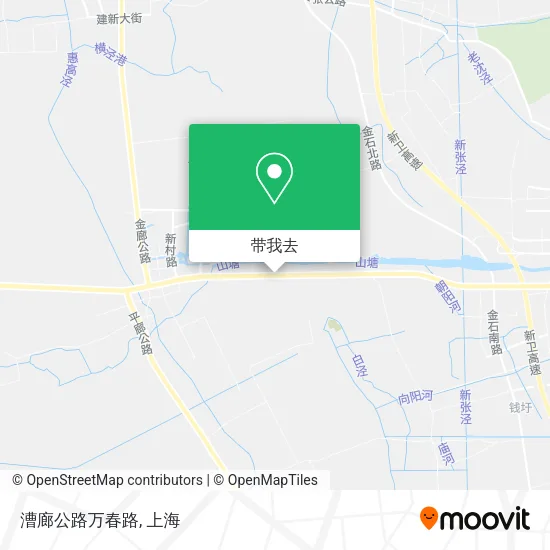 漕廊公路万春路地图