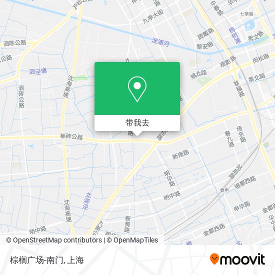 棕榈广场-南门地图