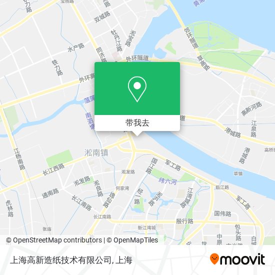 上海高新造纸技术有限公司地图