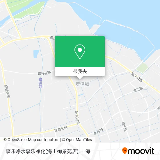 森乐净水森乐净化(海上御景苑店)地图