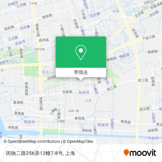 闵驰二路256弄12幢7-8号地图