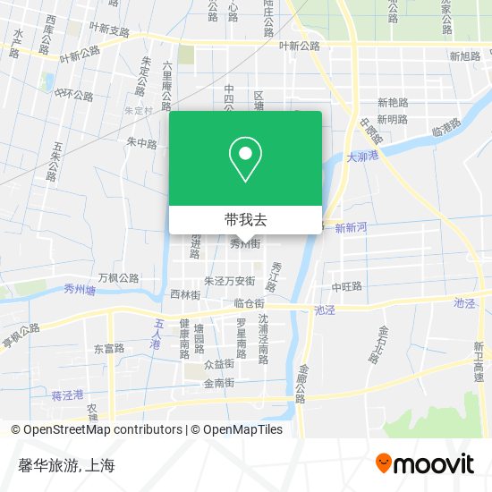 馨华旅游地图