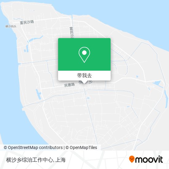 横沙乡综治工作中心地图