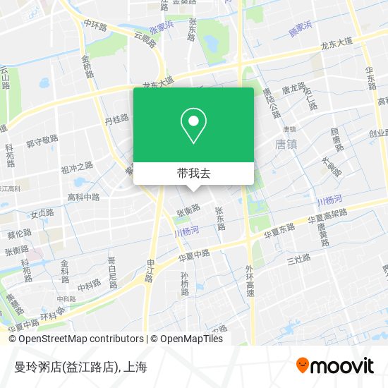 曼玲粥店(益江路店)地图