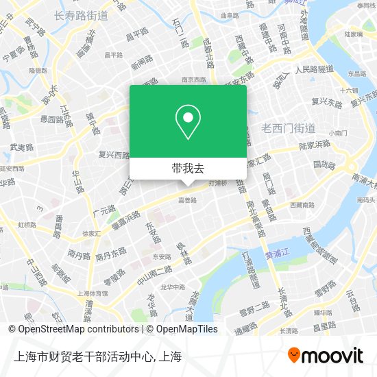 上海市财贸老干部活动中心地图