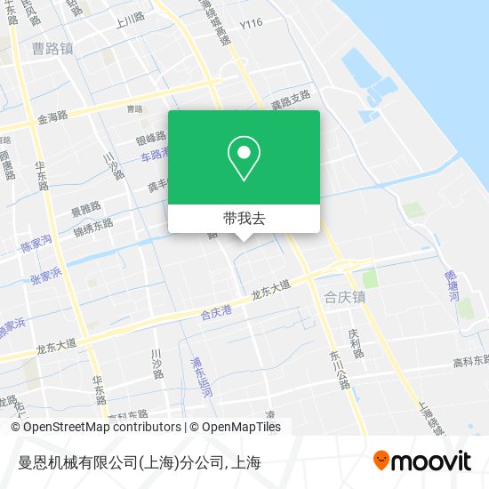 曼恩机械有限公司(上海)分公司地图