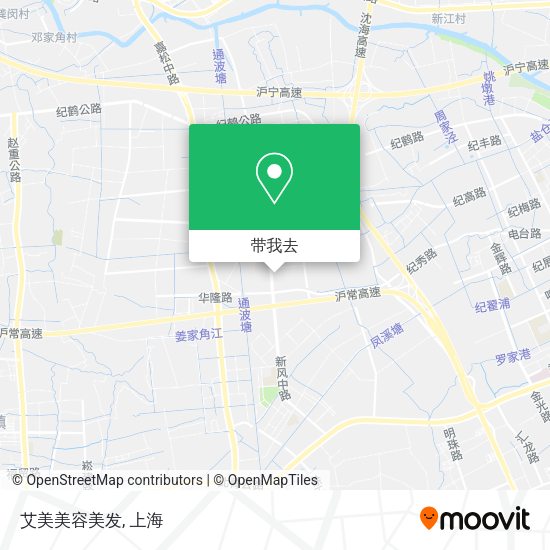 艾美美容美发地图