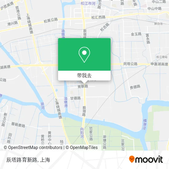 辰塔路育新路地图