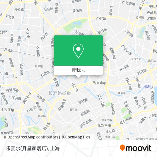 乐喜尔(月星家居店)地图