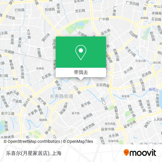 乐喜尔(月星家居店)地图