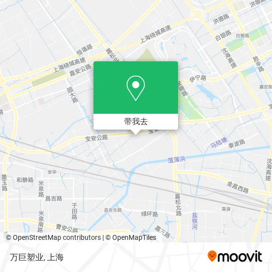 万巨塑业地图