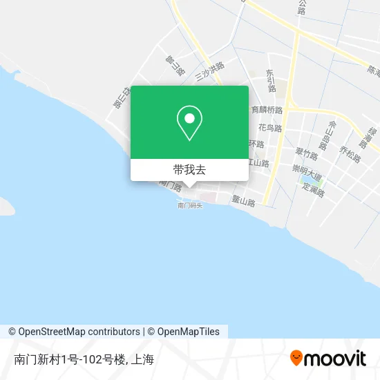 南门新村1号-102号楼地图