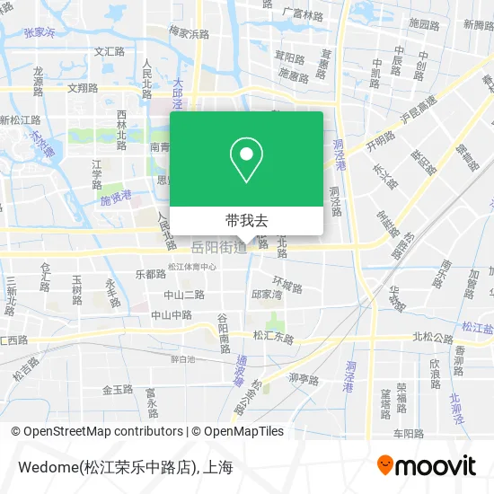 Wedome(松江荣乐中路店)地图