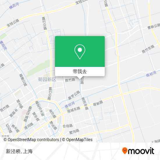 新泾桥地图