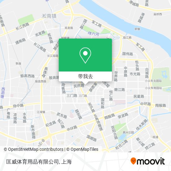 匡威体育用品有限公司地图