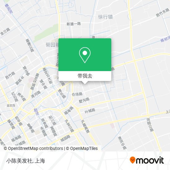 小陈美发社地图