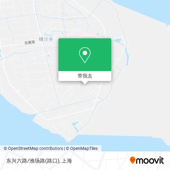 东兴六路/渔场路(路口)地图