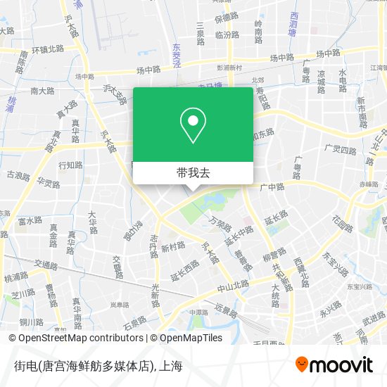 街电(唐宫海鲜舫多媒体店)地图