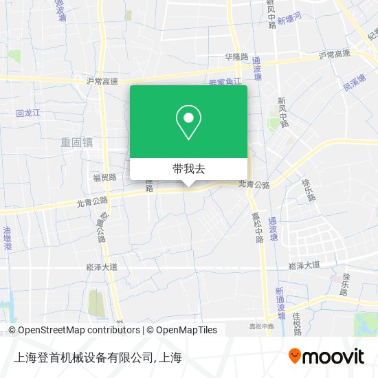 上海登首机械设备有限公司地图