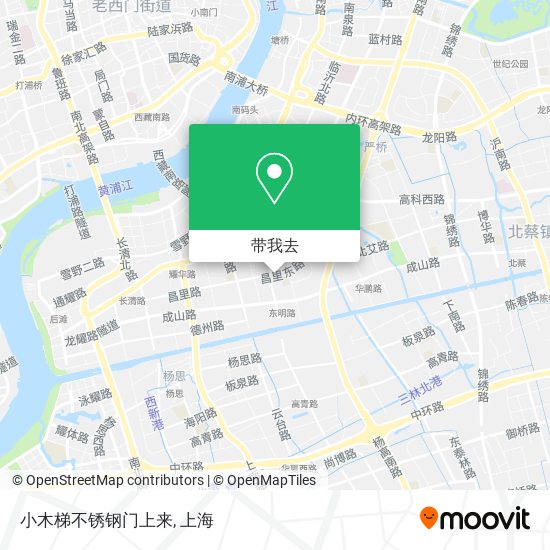 小木梯不锈钢门上来地图