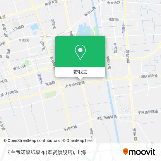 卡兰帝诺墙纸墙布(奉贤旗舰店)地图