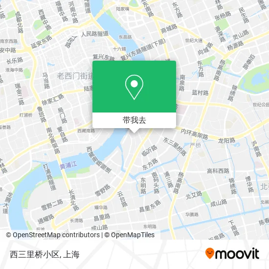 西三里桥小区地图