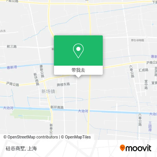 硅谷商墅地图