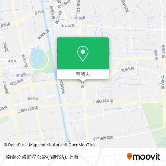 南奉公路浦星公路(招呼站)地图