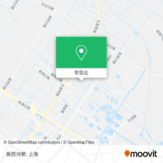 展西河桥地图