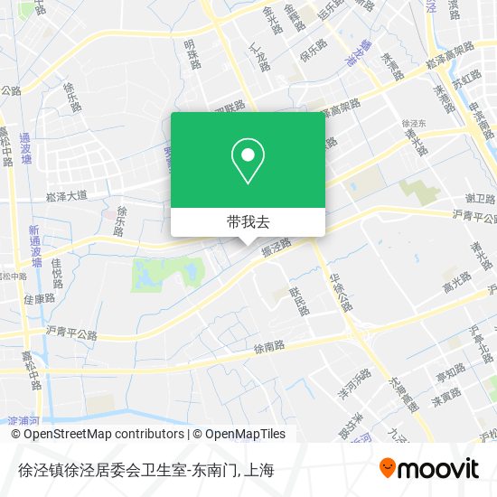 徐泾镇徐泾居委会卫生室-东南门地图